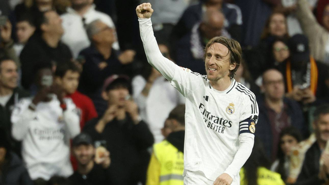 Modric-Traumtor beendet Negativlauf