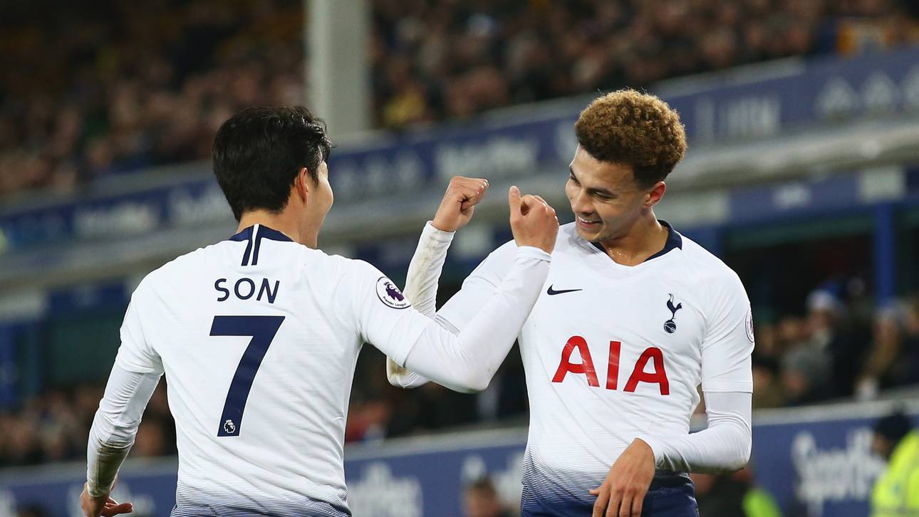Spurs-Schützenfest bei Everton