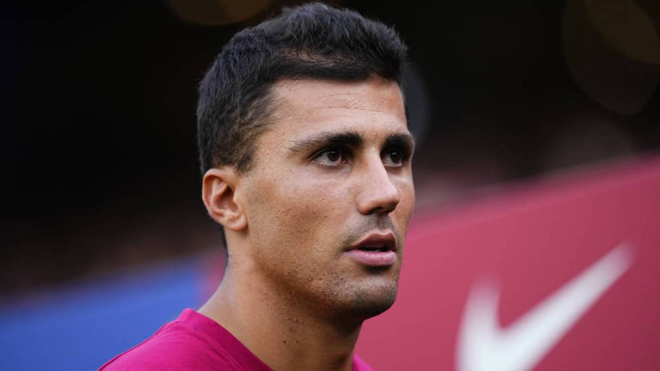Rodri erstmals im Mannschaftstraining