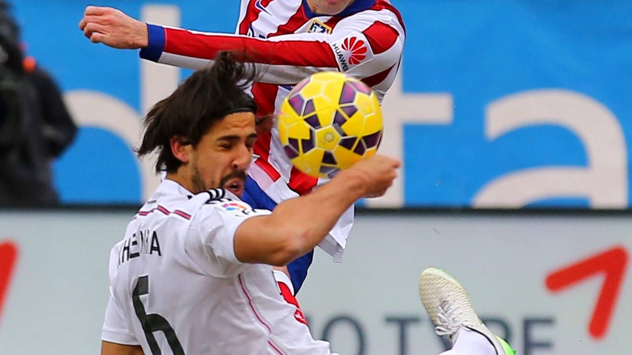 Sami Khedira bei Real Madrid gegen Atletico Madrid