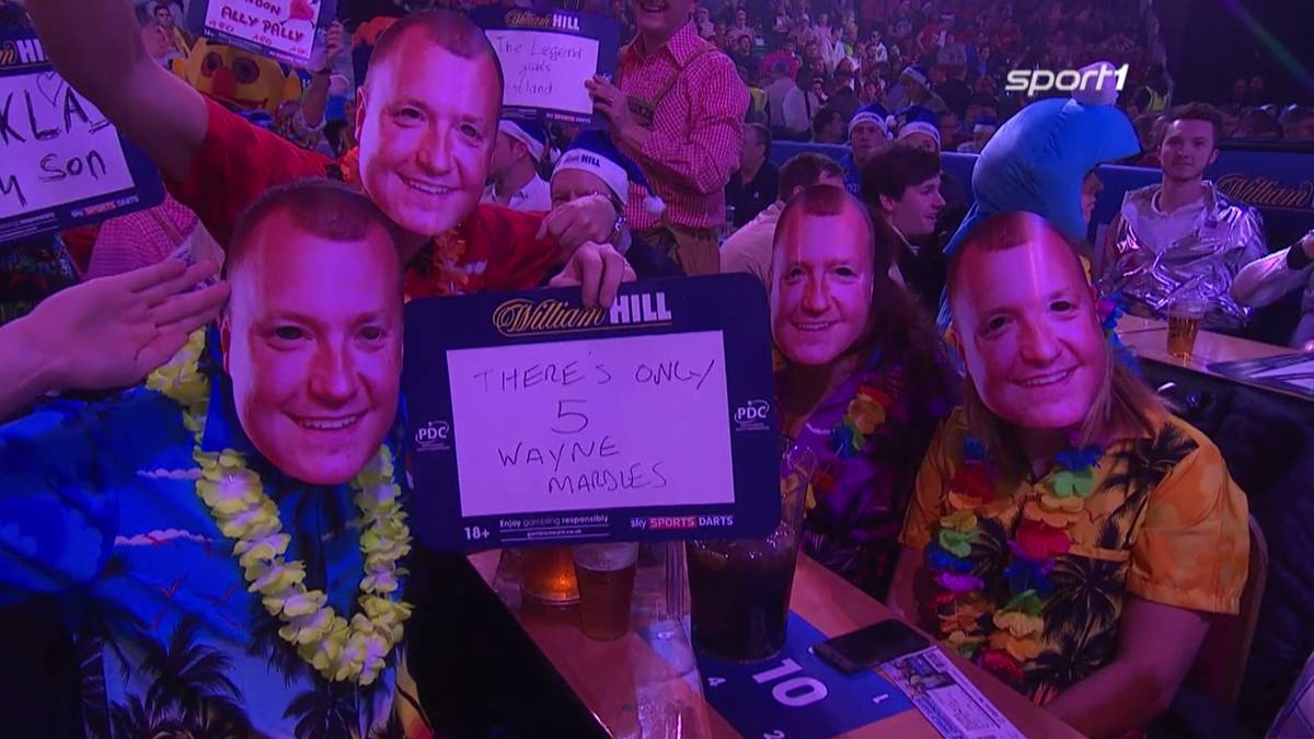 Die Barney Army gab Vollgas und peitsche van Barneveld ins Viertelfinale. Die Mardle Army kann sich aber auch blicken lassen