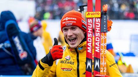 Benedikt Doll gewinnt in Oberhof