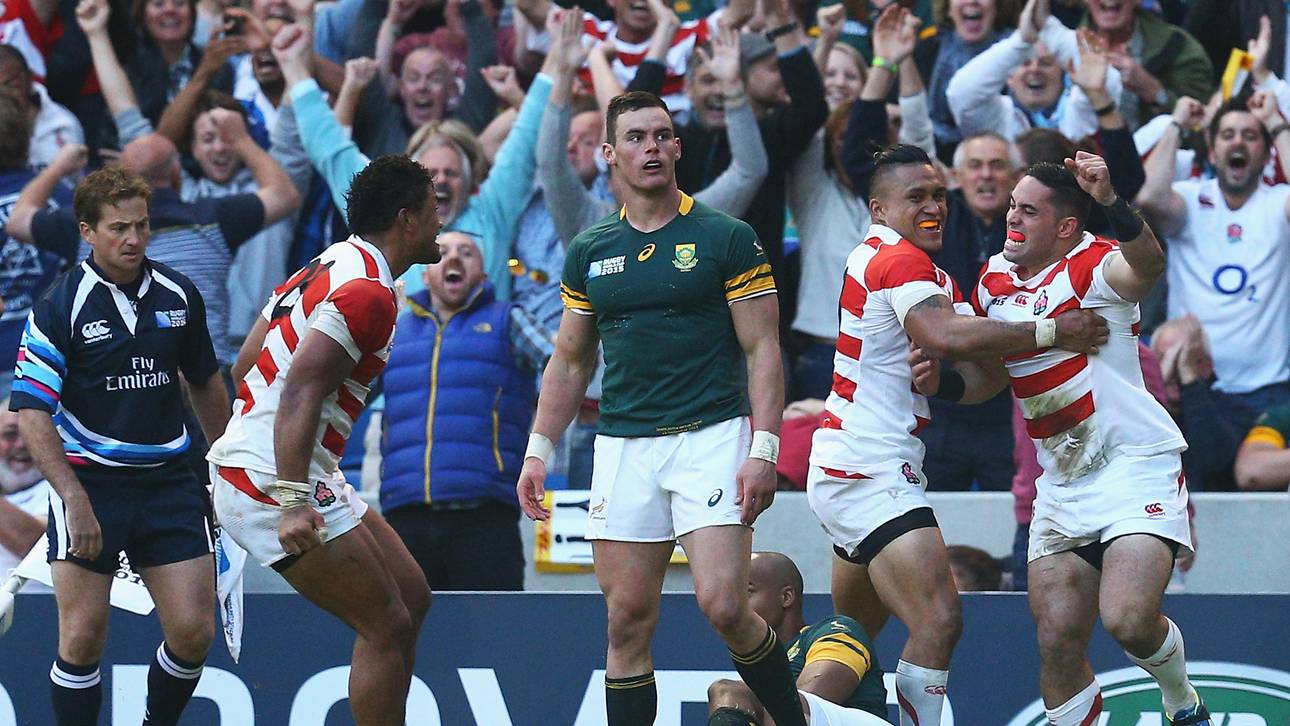 Springboks mit sensationeller Pleite