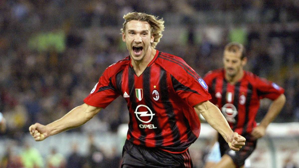 2004: ANDREJ SCHEWTSCHENKO (Ukraine/AC Mailand): Als großer Favorit scheitert Milan im Jahr darauf in der Champions League schon im Viertelfinale. Immerhin gewinnt die Mannschaft dank Schewtschenkos Treffern den Meistertitel