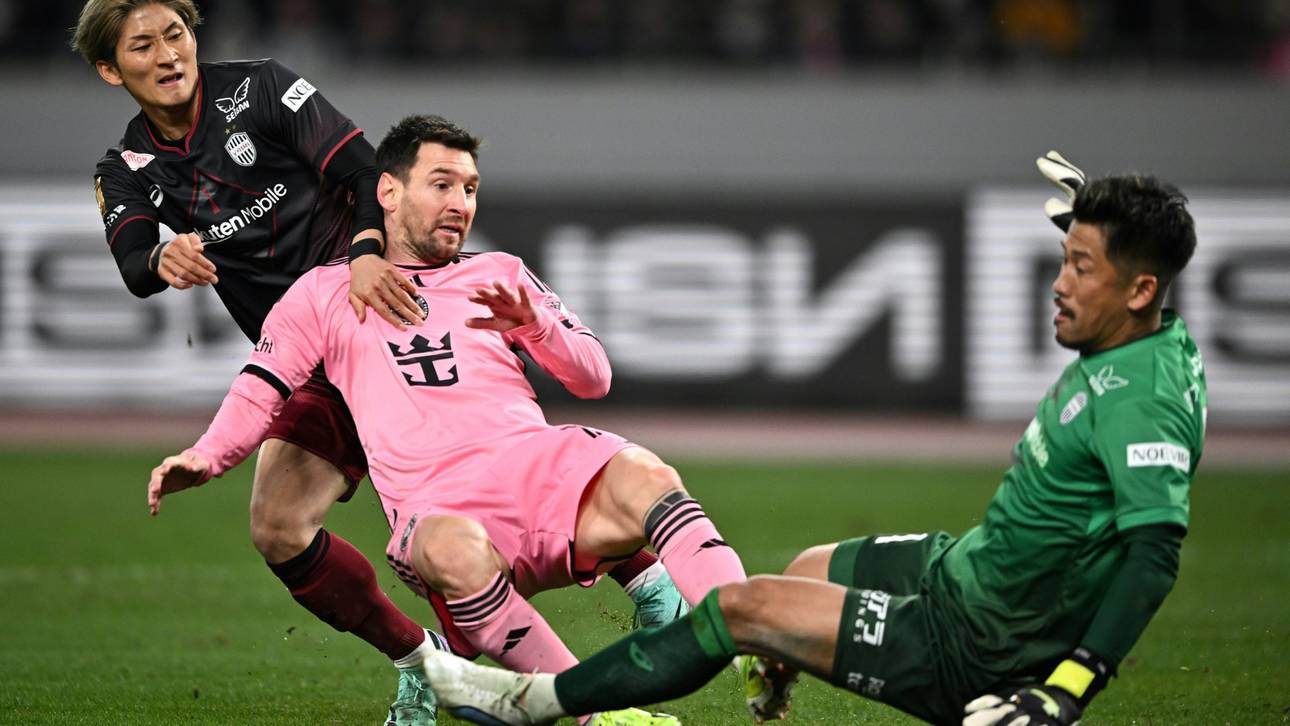 Messi-Kurzarbeit bei Miami-Pleite