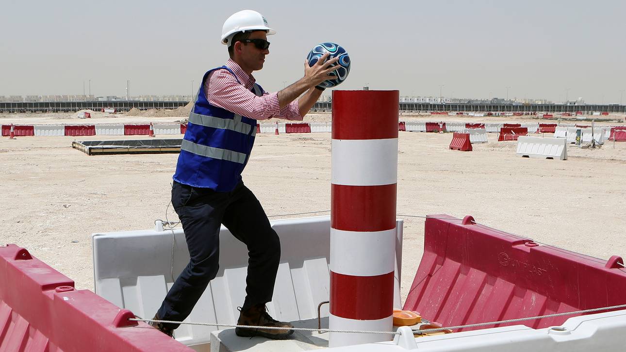 Bauarbeiten am Finalstadion starten