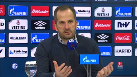 Manuel Baum zeigt sich nach der Pleite gegen Freiburg massiv enttäuscht. Mit zehn sieglosen Partien am Stück nach Einstand hat der Schalke-Trainer nun einen Negativ-Rekord aufgestellt.