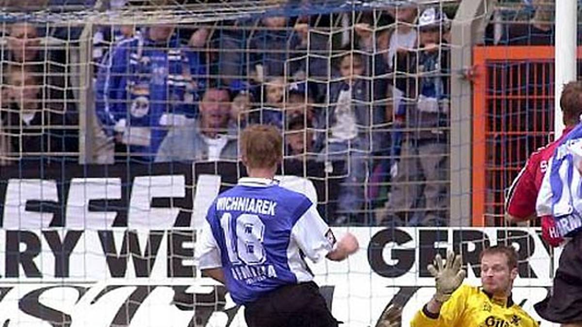 ... als auch 2001 (18 Tore) die Torjägerkanone