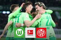 Gleich dreimal gerät Wolfsburg in Rückstand, doch in einem wilden Schlagabtausch macht der eingewechselte Jonas Wind am Ende den Unterschied.