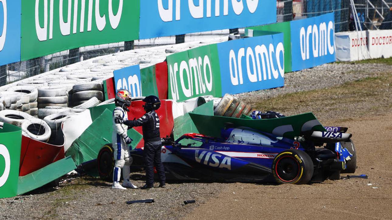 Startcrash sorgt für Aufregung