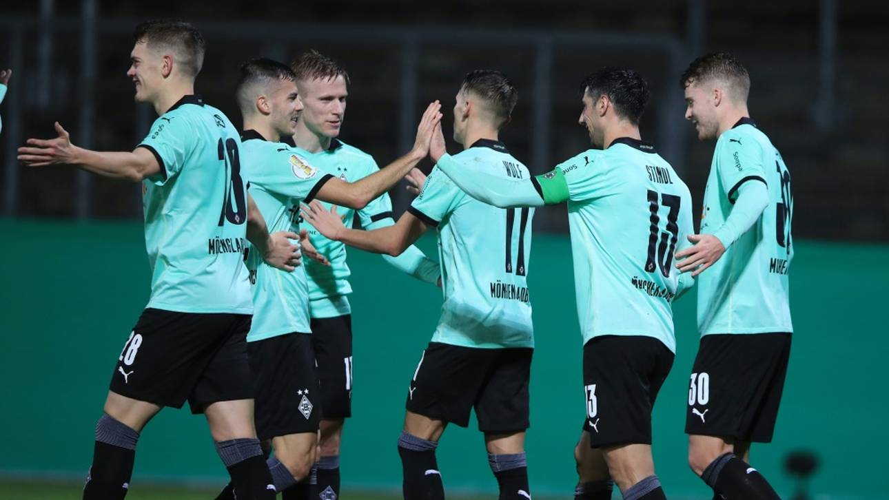 Souveräner Sieg: Gladbach lässt in Elversberg nichts anbrennen