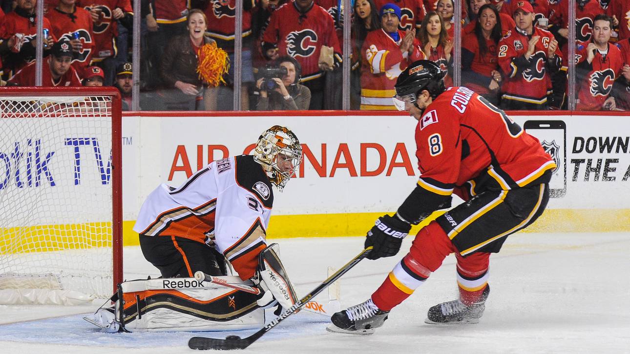 Flames verkürzen gegen die Ducks