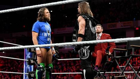 Daniel Bryan (l.) trifft bei WWE Crown Jewel auf AJ Styles