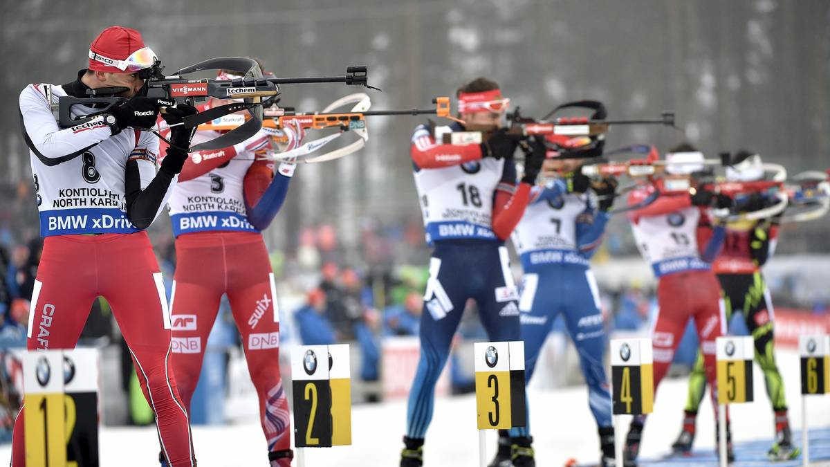 Am Schießstand kommt es bei der Verfolgung üblicherweise zum Massenansturm