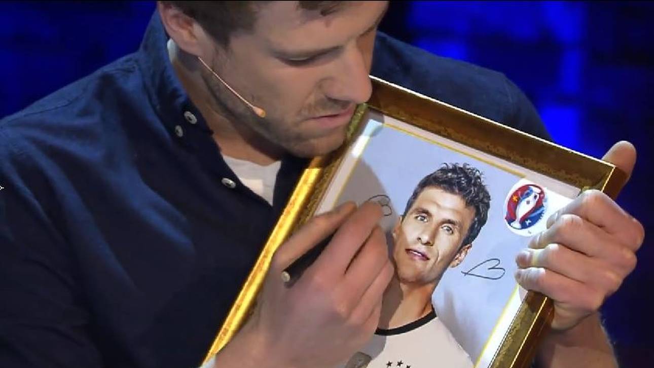 Comedian rappt Liebessong an Müller