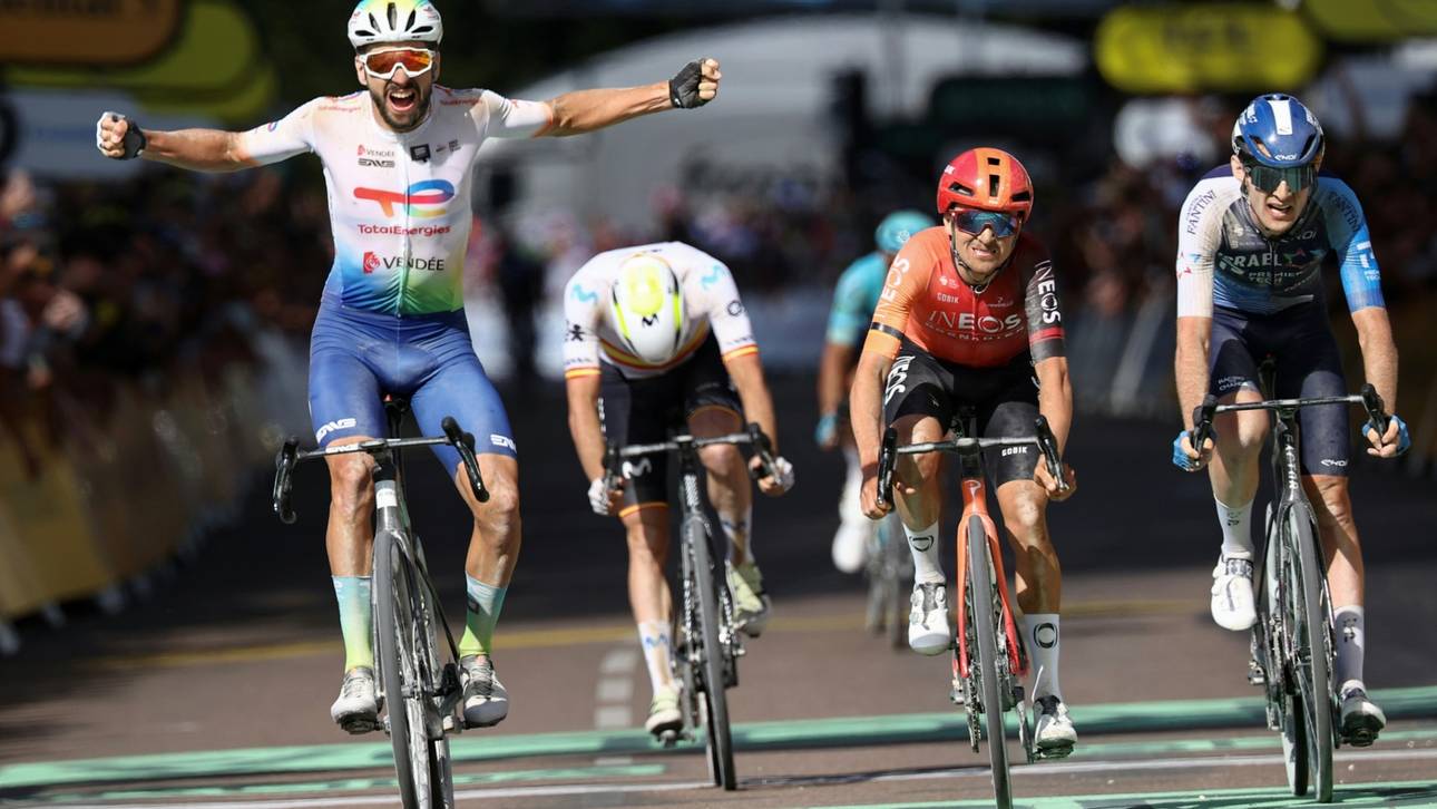 Turgis gewinnt Schotter-Etappe der Tour de France