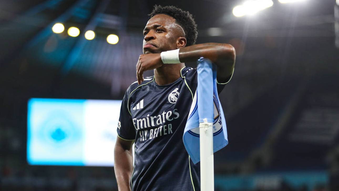 Vinícius Júnior nach dem 1:0