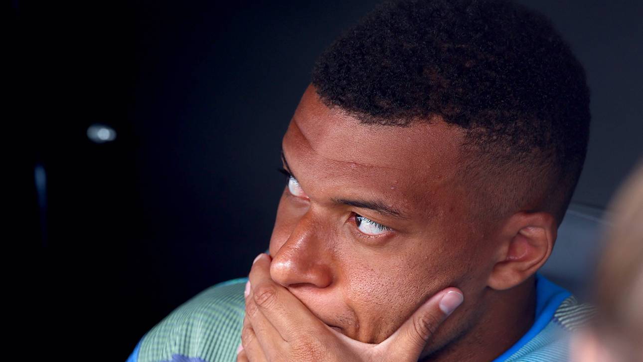 Hatte es ziemlich erwischt: Superstar Kylian Mbappé