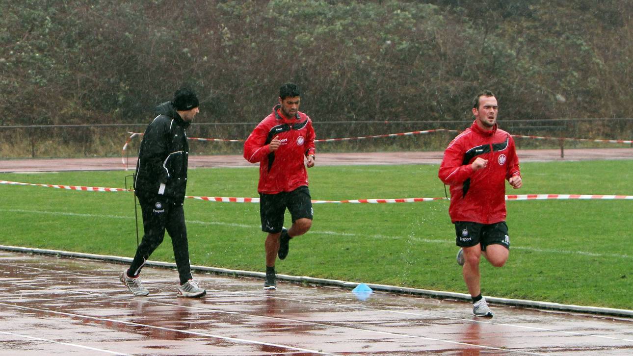 Caio (M.) beim Laktattest nicht in der Spitzengruppe