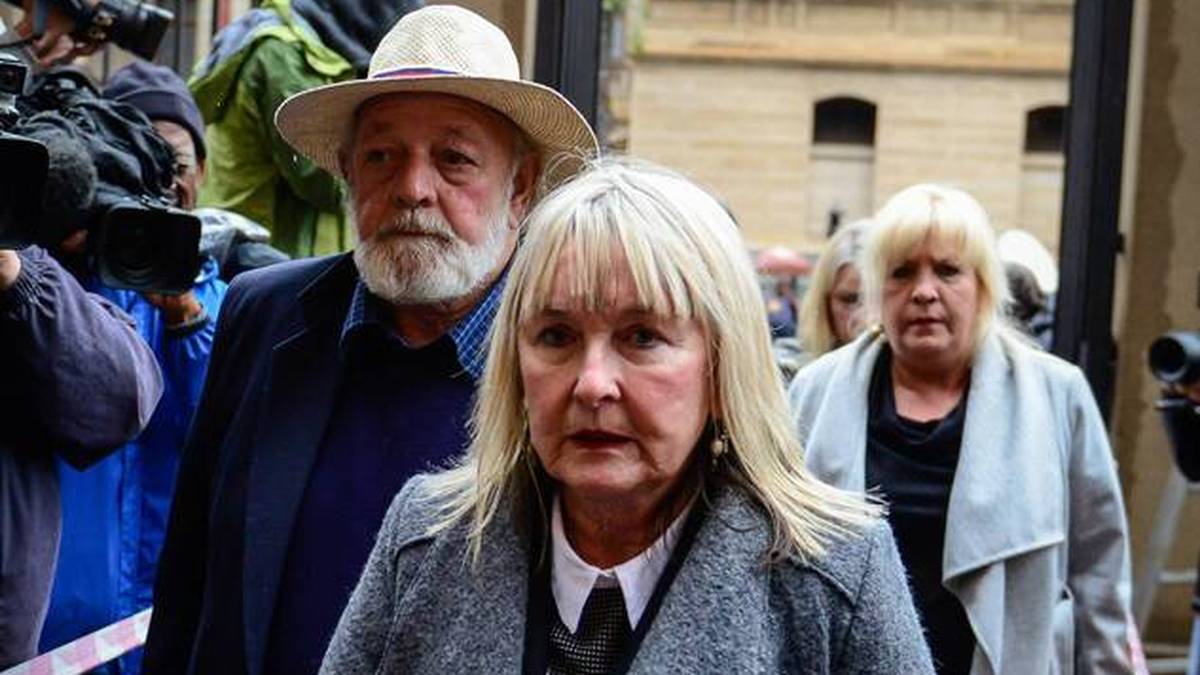 June und Barry Steenkamp beim Prozess gegen Oscar Pistorius 2016