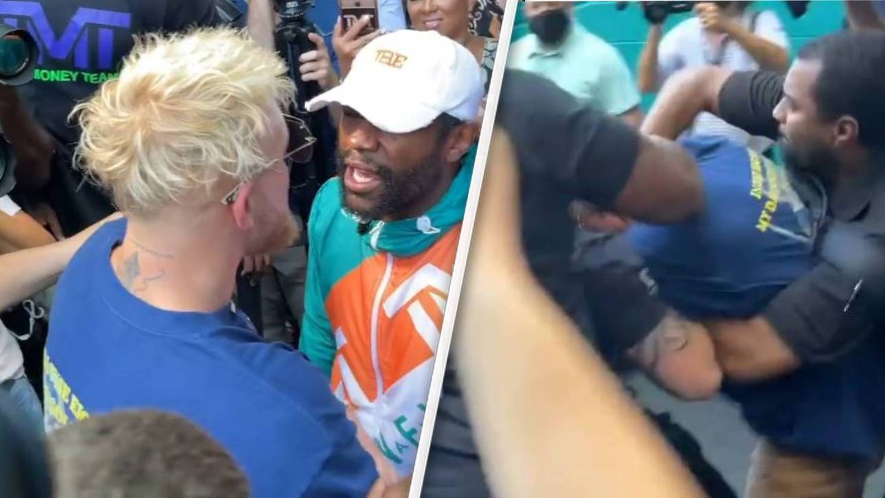 Mayweather & Jake Paul prügeln sich