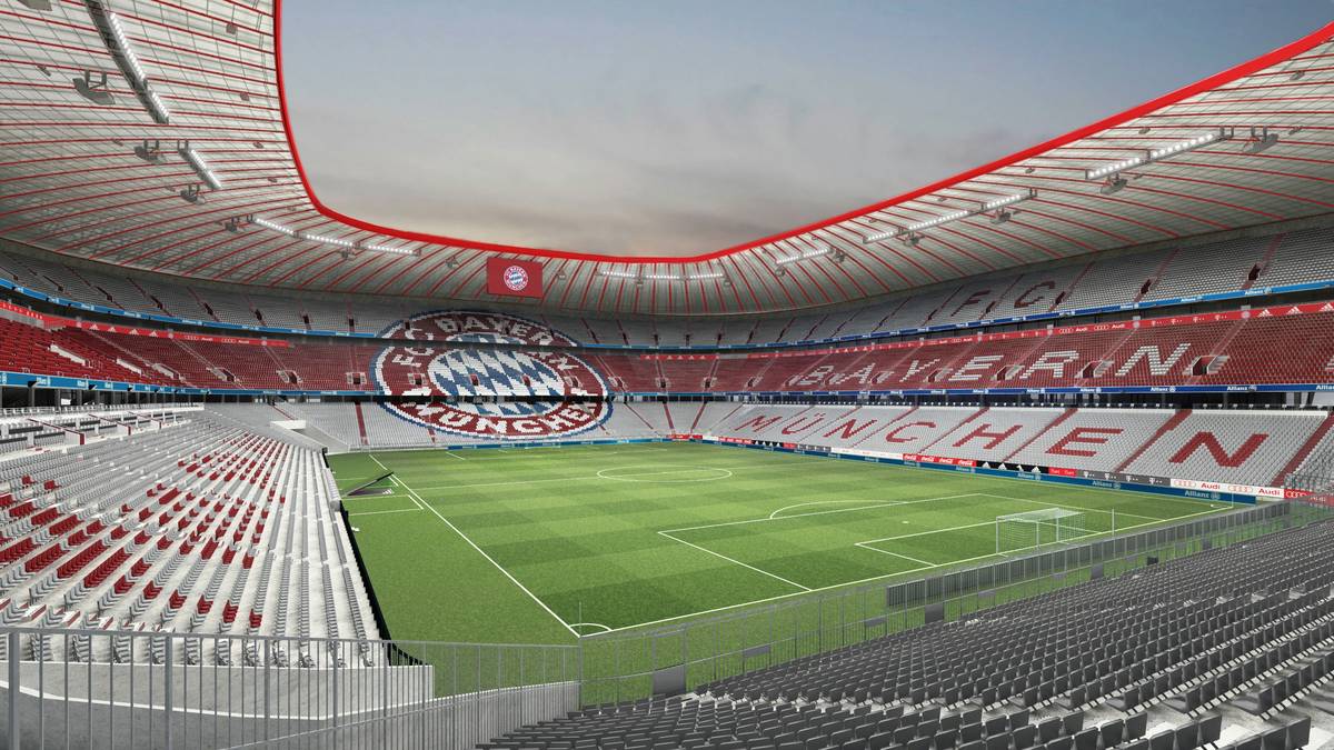 Seit der Eröffnung 2005 war das Stadion in neutralen Farben gehalten, weil sowohl der FC Bayern als auch Stadtrivale TSV 1860 München ihre Spiele in der Allianz Arena austrugen. Künftig wird auf einer Tribünenseite der Vereinsname "FC Bayern München" zu lesen sein...