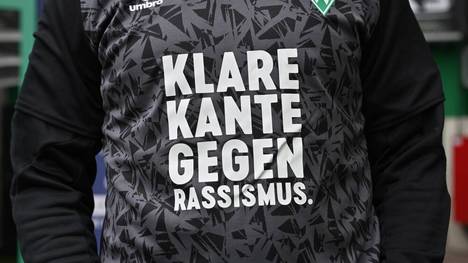 Immer wieder setzen Klubs wie Werder Bremen ein Zeichen gegen Rassismus