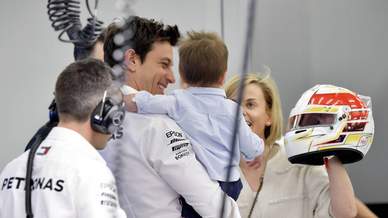 Susie Wolff muss sich immer wieder dafür rechtfertigen, wenn ihr Sohn von jemand anderen betreut wird