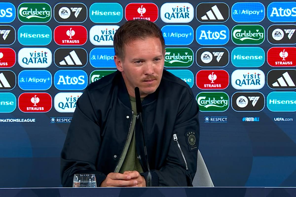 Julian Nagelsmann und Pascal Groß sprechen auf der Pressekonferenz über die bittere Niederlage gegen Spanien.