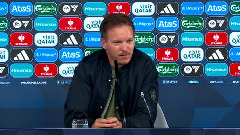 Julian Nagelsmann und Pascal Groß sprechen auf der Pressekonferenz über die bittere Niederlage gegen Spanien.