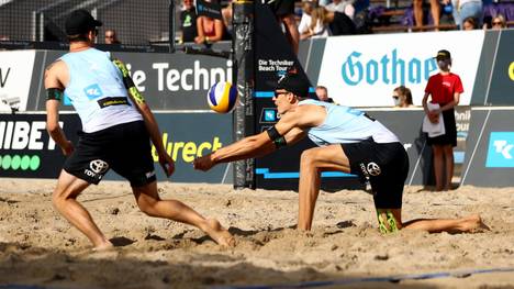  Julius Thole und Clemens Wickler sind bei der Beachvolleyball-EM in Lettland frühzeitig ausgeschieden