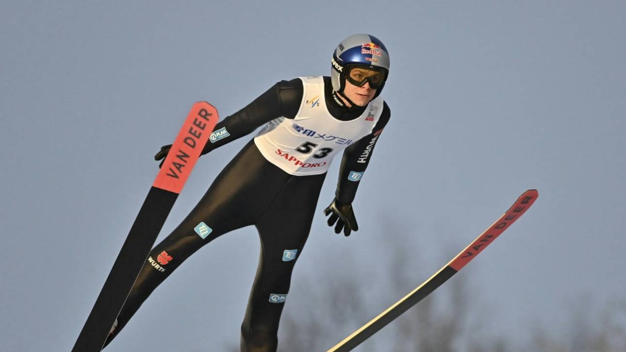 Skispringen: Wellinger zur Halbzeit Neunter – Granerud führt