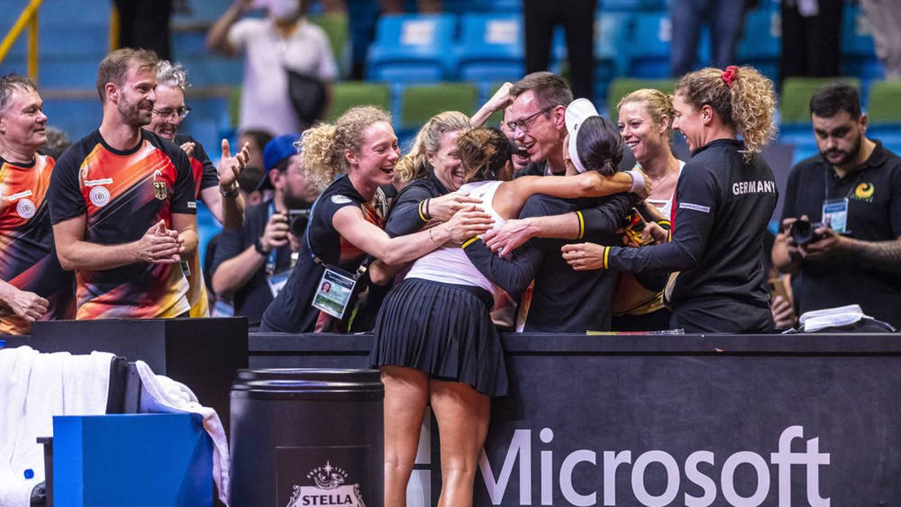 Deutsche Tennis-Frauen überraschen