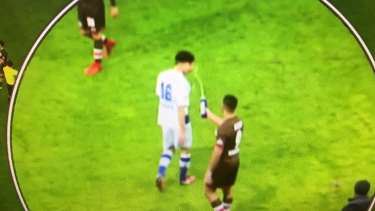 Flaschen-Eklat beim FC St. Pauli