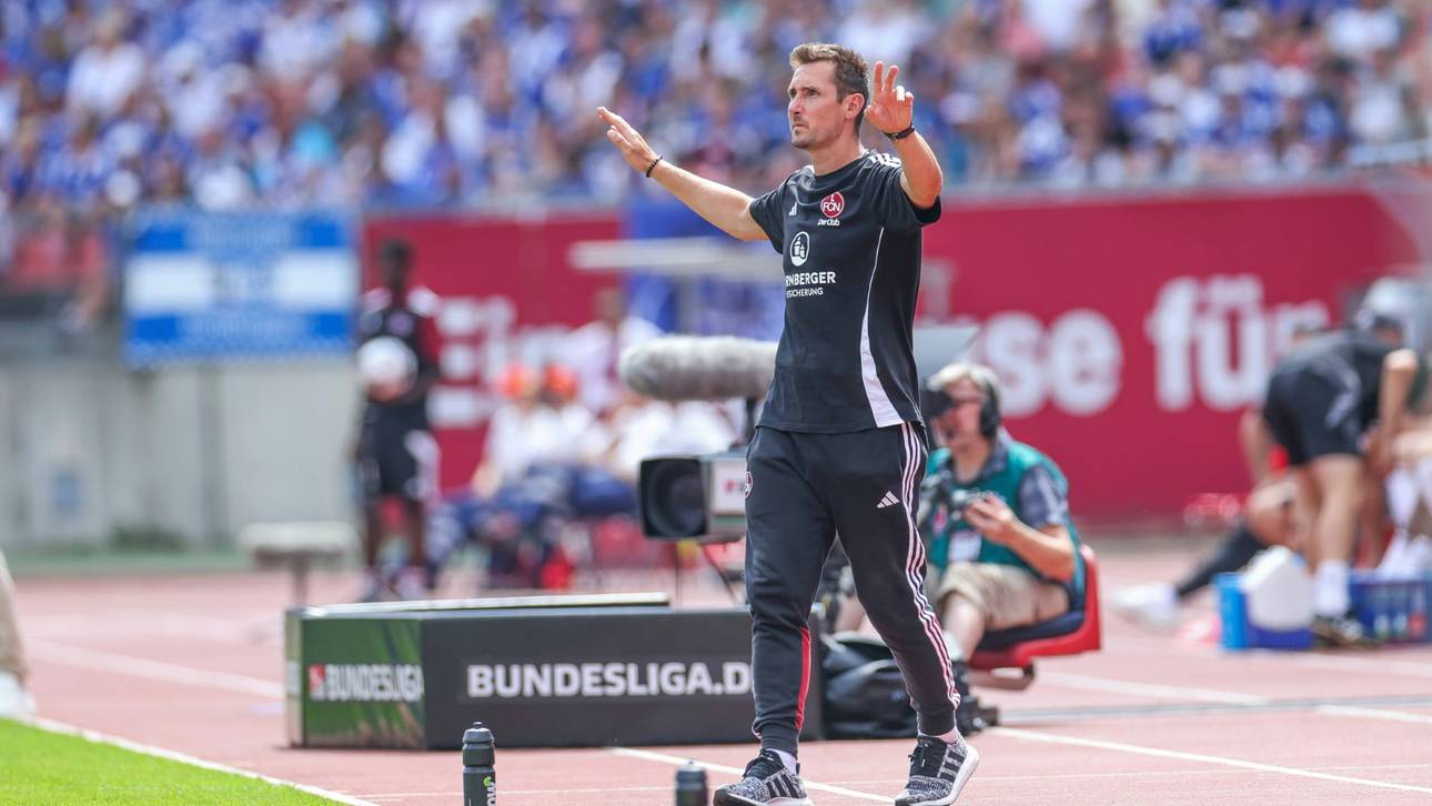 Klose feiert ersten Sieg mit Nürnberg