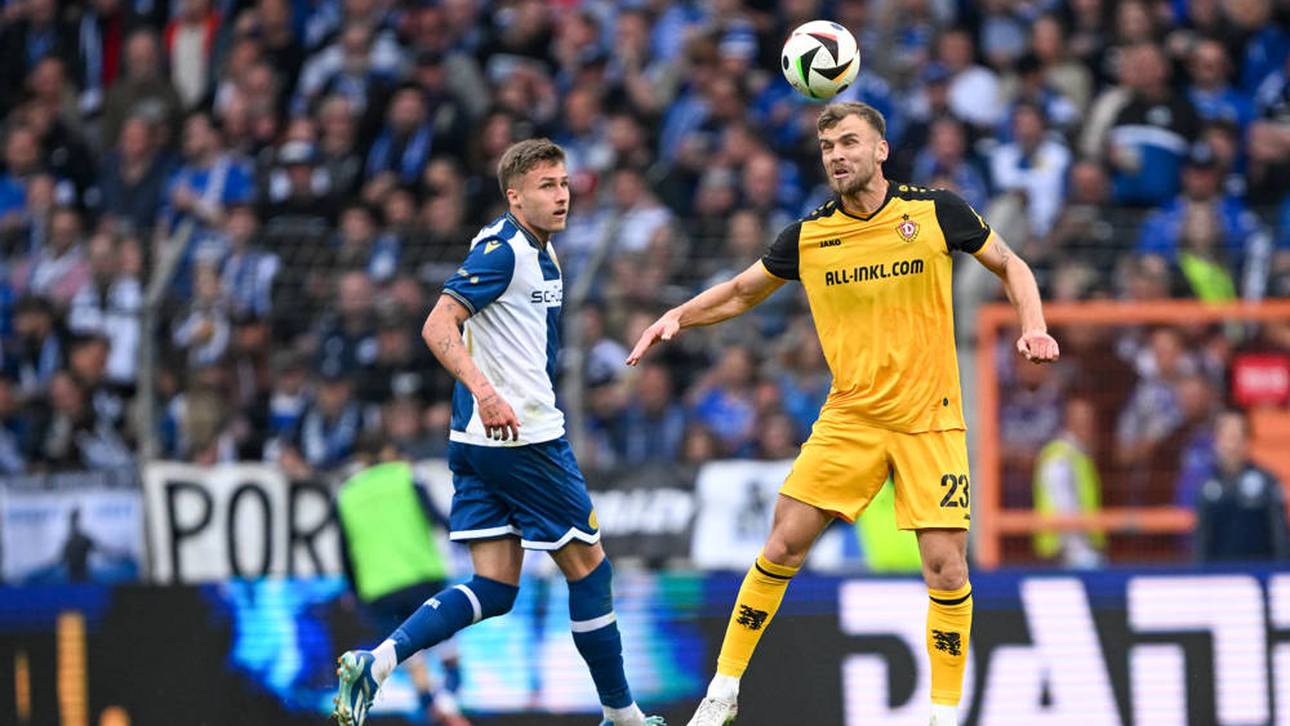 2. Bundesliga heute: Bielefeld gegen Dresden