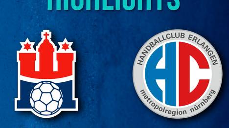 Die Highlights der Partie HSV Hamburg gegen HC Erlangen aus der Handball-Bundesliga im Video.