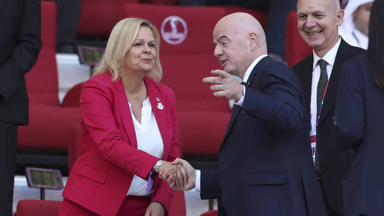 Faeser legt im FIFA-Streit nach