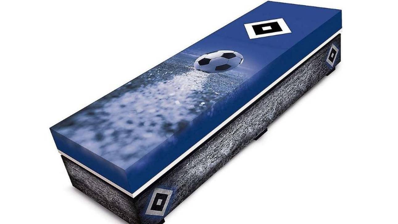 Neuer Sarg für HSV-Fans