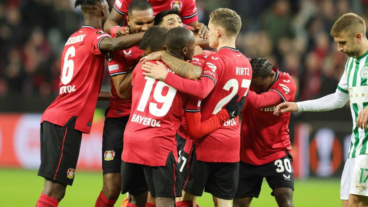 Sieg gegen Ferencvaros: Leverkusen vor Viertelfinaleinzug