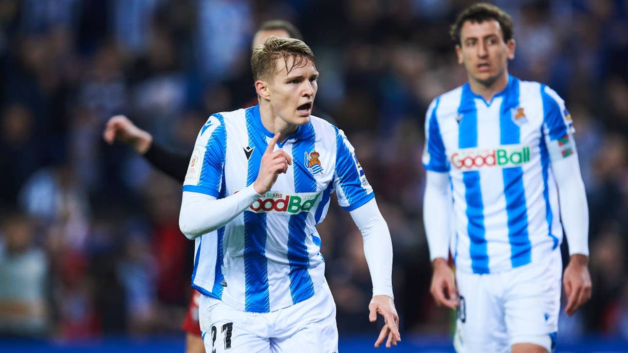 Real Sociedad siegt – Ödegaard-Tor