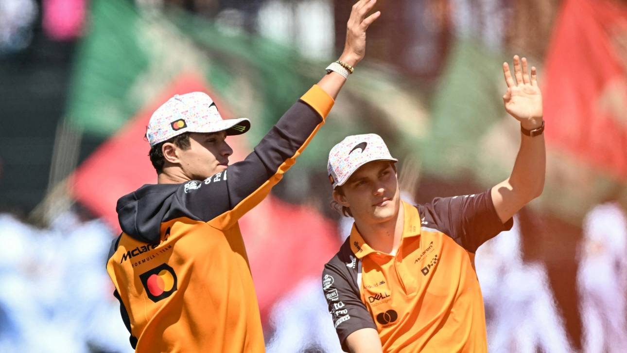 Weiter freie Fahrt für beide: Norris (l.) und Piastri