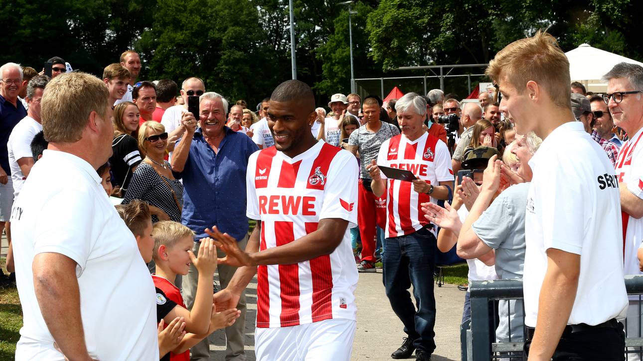 Modeste bei Trainingsstart gefeiert