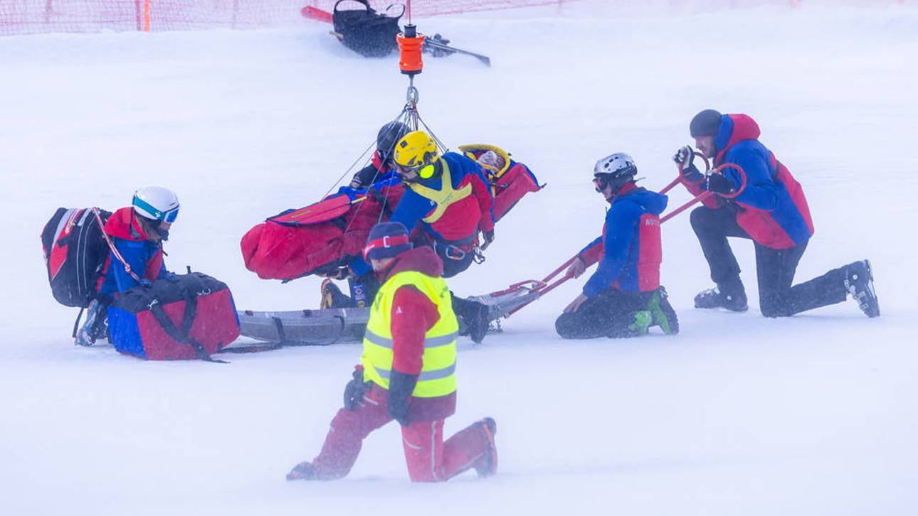 Garmisch-Sturz: Nová noch im Rollstuhl