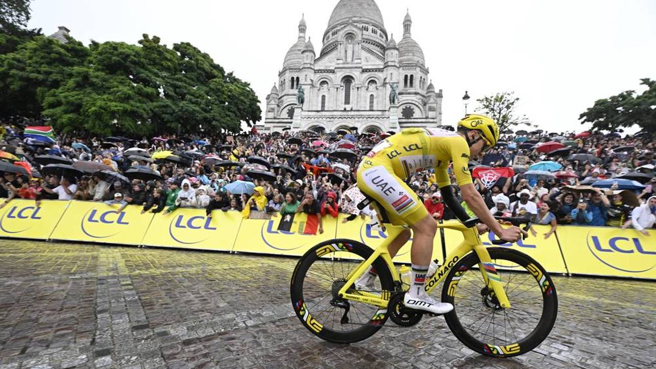 Pogacar bei Triumphfahrt ausgestochen