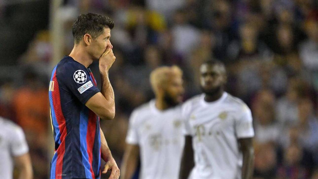 Was Lewy in der Bayern-Kabine machte