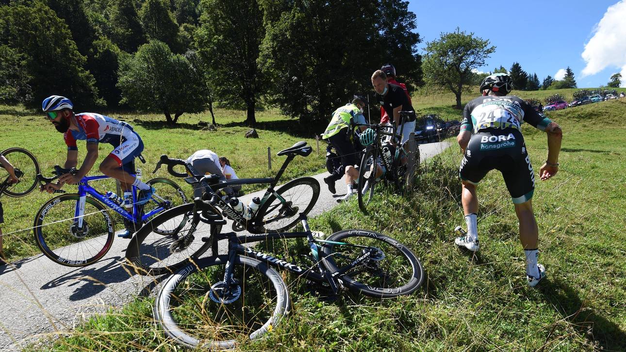 Sturzwelle erschüttert Radsport