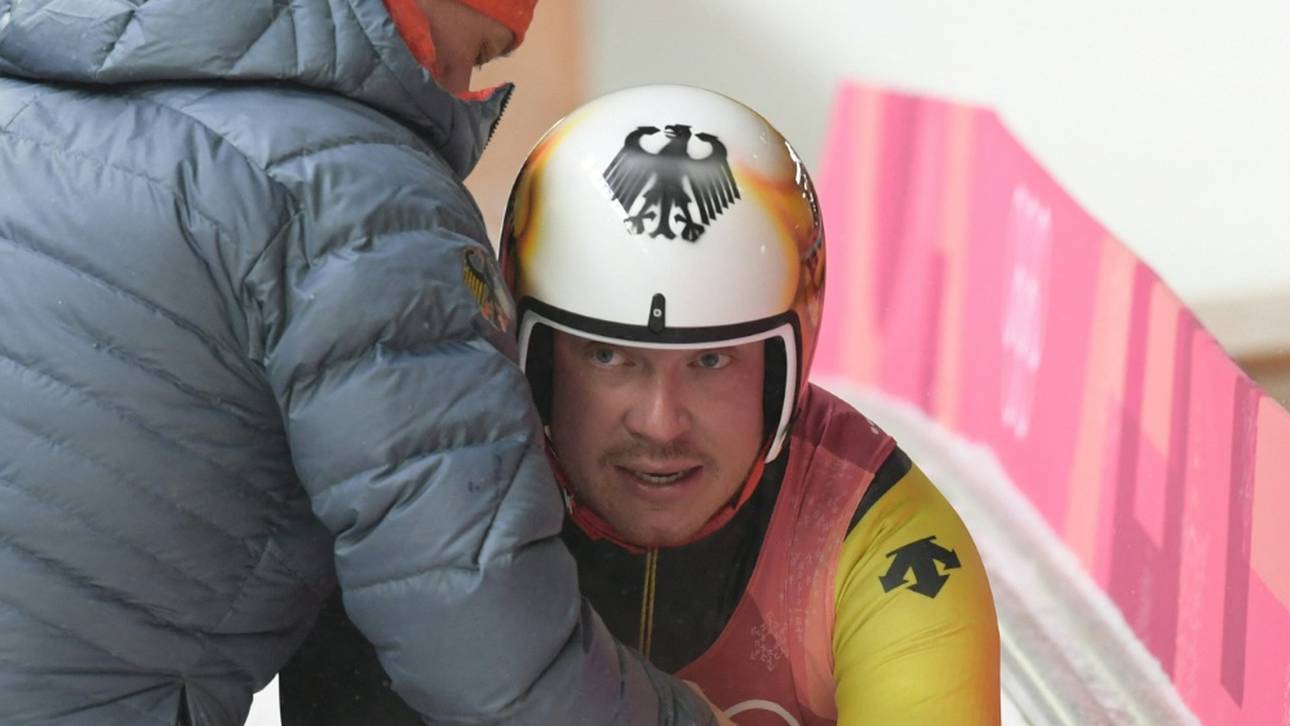 Zerstörte Rodel-Bahn: Loch in Sorge