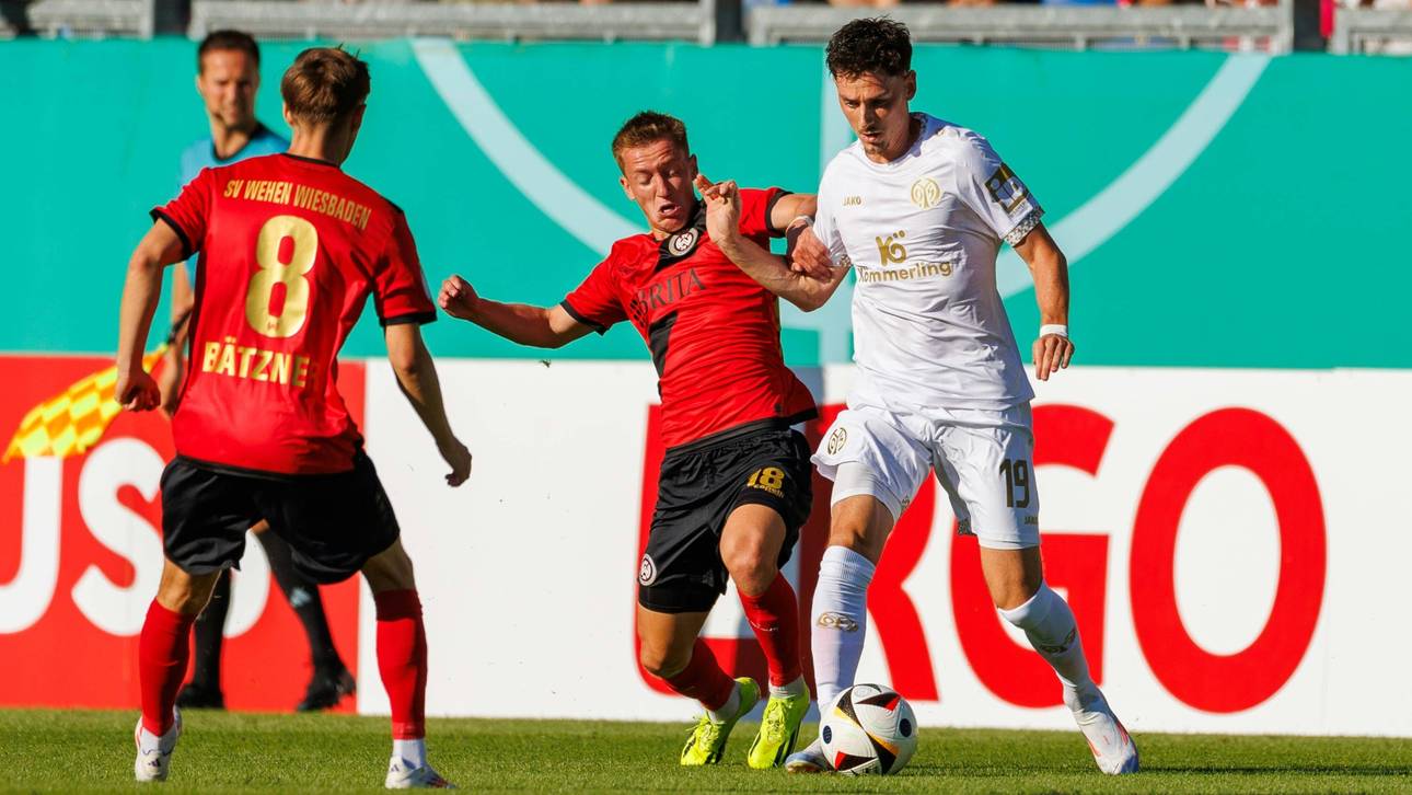 Mainz müht sich zu Pokal-Erfolg