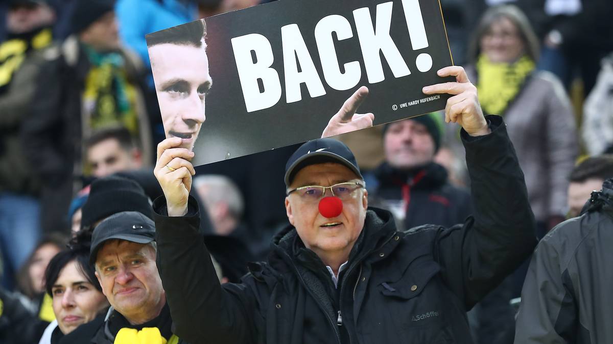 Die Hoffnungsträger im Duell mit dem HSV: Zum einen Marco Reus, der nach 259 Tagen sein Comeback bei den Schwarz-Gelben gibt 